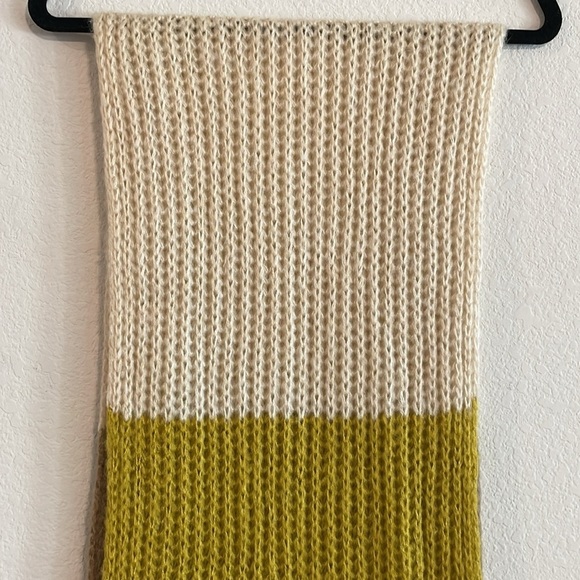 Topshop Women’s Knit Scarf Multicolor Colorblock Cottagecore Comfy - Picture 7 of 12